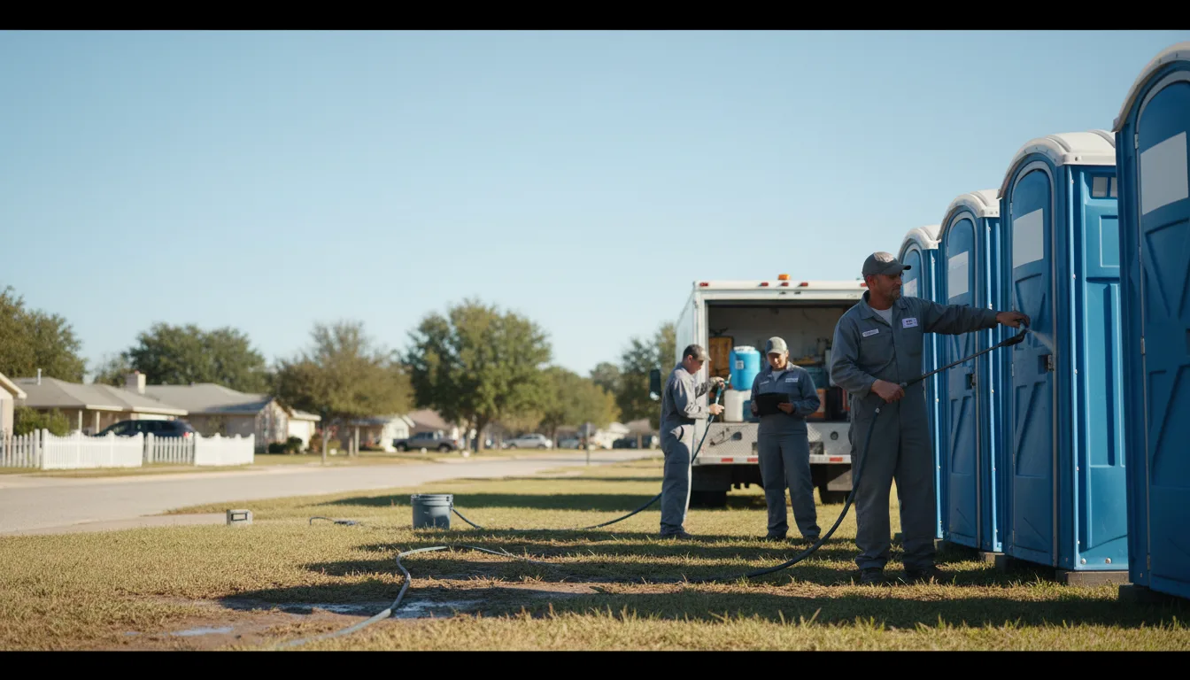 Long-Term Portable Toilet Rental in Arlington, OH near me